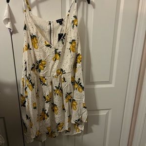 Nwt Torrid Lemon 🍋 babydoll top